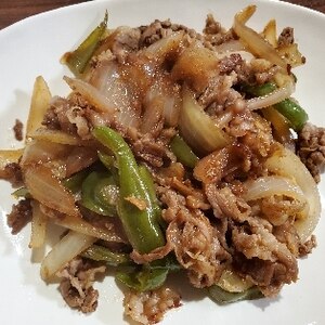 たまねぎと牛肉炒め